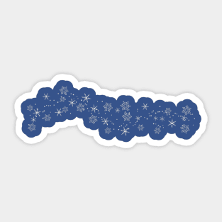 Snowflakes Sticker